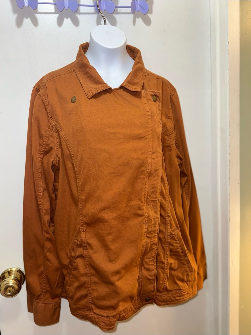 Sonoma Burnt Orange Utility Jacket